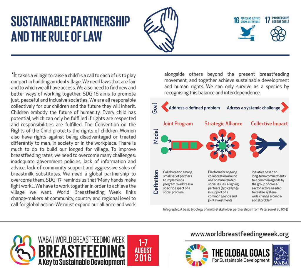 Sustainable Partnership and the Rule of Law